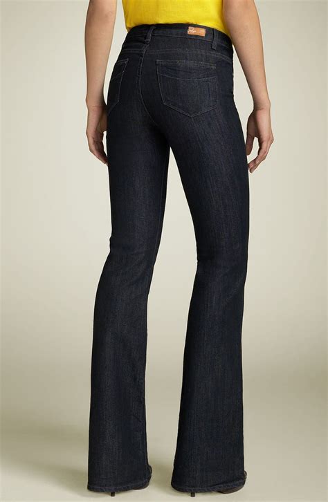 Vintage V 1969 Black High Rise Bootcut Stretch Jeans by 